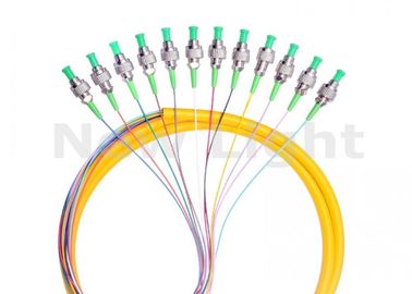 فیبر نوری فیبر نوری فیبر نوری Simplex Single FC FCC UPC 12 Core Fanout فیبر نوری Pigtail