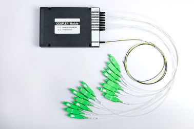 8 کانال فیبر نوری WDM Multiplexer SC UPC CWDM Mux / Demux Set ABS ماژول