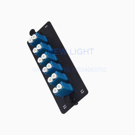قاب توزیع نوری 1U 19 اینچ برای صفحات آداپتور LGX برای صفحه Rack Mount Patch Panel
