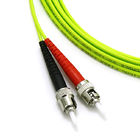 OM5 LSZH / PVC چند منظوره دوبلکس فیبر نوری کابل برای همه سبک اتصالات