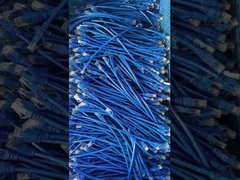 پنل تراشه ای RJ45 Ethernet فلزی Cat5e/Cat6/Cat6a/Cat7 سازگار با RoHS/UL/CE گواهینامه