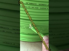 OS2 OM3 OM4 کابل فیبر نوری MPO MTP برای 100 گیگابیت اترنات با ضرر کم