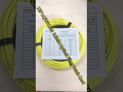 FTTH 12 کابل فیبر نوری مولتی مد رنگ سفارشی OM3 توزیع داخلی
