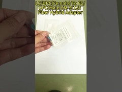 تضعیف کننده تک حالته سیمپلکس LC رنگ آبی، تضعیف کننده 4db برای فیبر نوری CATV