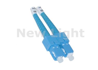 اتصال دهنده های فیبر نوری با قابلیت اطمینان بالا SM Duplex SC Quick Connector OEM