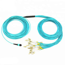 12 Strand MPO MTP کابل طول سفارشی 33 پا زن و مرد نوع اتصال