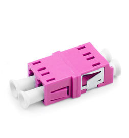 آداپتور فیبر نوری Rose Color OM4 برای پچ کابل Duplex LC