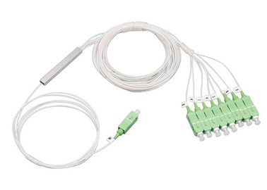 تقسیم فیبر نوری مینیاتوری 1x8 Mini Type PLC با اتصال SC