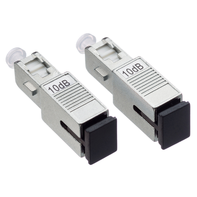 خرید تضعیف کننده فیبر نوری 10dB ST FC UPC تک حالته برای مخابرات online manufacture
