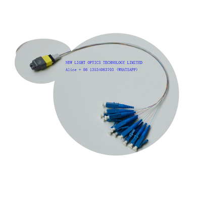 خرید کابل 12 24 هسته ای OS2 OM3 OM4 MPO MTP زن قطبی B Plenum online manufacture