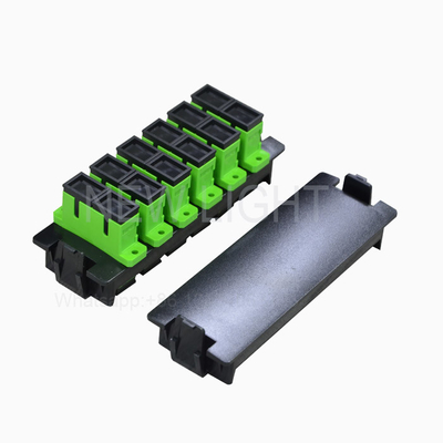 خرید 19 اینچ پانل فیبر نوری ریک نصب شده 24 هسته برای شبکه Leviton online manufacture