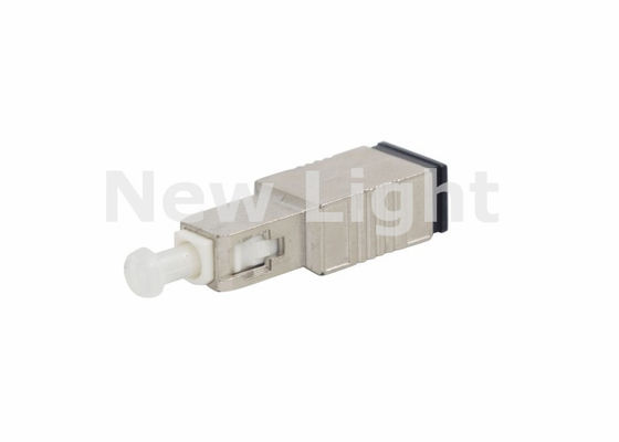 خرید آسان مونتاژ SC Fiber Optic Attenuator با فلز بیرونی و 1dB تا 30dB Attenuation برای شبکه های نوری منفعل online manufacture