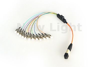 خرید یک کارت حافظه 12 هسته ای MPO رنگارنگ برای شبکه ذخیره سازی / مرکز داده online manufacture