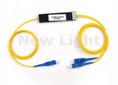 خرید فیبر نوری کابل شکاف، تنها حالت SC UPC MINI PLC 1x2 PLC Splitter online manufacture