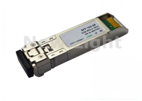 خرید فرستنده-گیرنده SFP+ OEM انتقال داده 10G انتقال 300 متر طول موج 850 نانومتر ماژول فرستنده-گیرنده نوری online manufacture