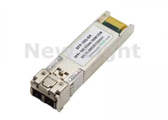 خرید SFP-10G-SR 10G SFP Fiber Optic Transceiver با طول موج 850nm و فاصله انتقال 300m برای انتقال داده با سرعت بالا online manufacture