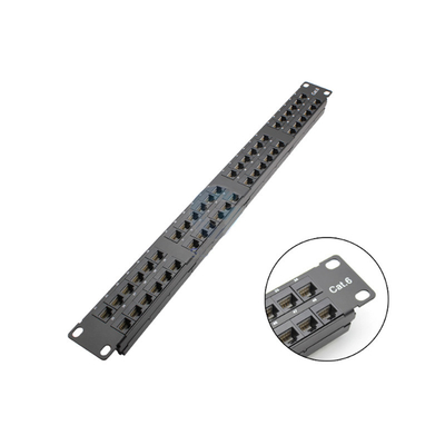 خرید مدیریت کابل انعطاف پذیر 1U شبکه بسته بندی پانل قفسه نصب شده طراحی فلزی online manufacture