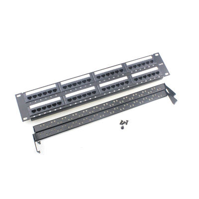 خرید پنل پچ RJ45 از پیش قطع شده با پایان دادن IDC 110/Krone و محافظ امن برای اتصالات شبکه قابل اعتماد online manufacture