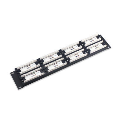 خرید پنل پچ اترنت RJ45 با 24 پورت، محافظت شده، دارای گواهی RoHS و مدیریت کابل online manufacture