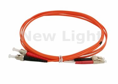خرید کانال فیبر نوری دوجداره تک کانونی با کانال UPC لهستانی Orange LC FC 9/125 online manufacture