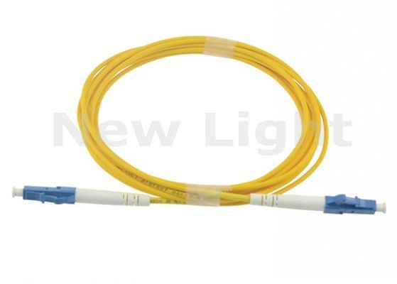 خرید 3M LC UPC Single Mode Fiber Optic Jumper Cable با قطر 2.0mm و فیبر ساده برای LAN online manufacture