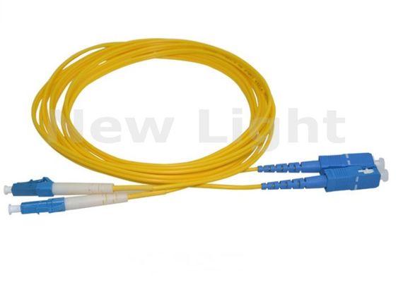 خرید سیم پیچ فیبر نوری دو حالت تک حالت با قطر 2.0mm و طول 3 متر برای برنامه های CATV و FTTH online manufacture