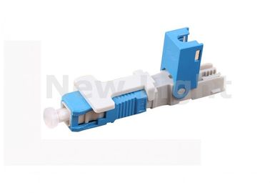 خرید آبی SC UPC سریع مونتاژ اتصال سیم پوشش داده شده برای فریم توزیع online manufacture
