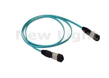 خرید OM4 5 متر B نوع MPO MTP کابل 12 چند هسته چند هسته ای با 3.0mm مینی گرد LSZH online manufacture