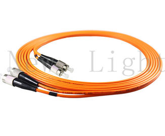 خرید FC - FC فیبر نوری فیبر Pord Cord Multi Mode PVC / LSZH 0.9 / 2.0 / 3.0 میلی متر online manufacture