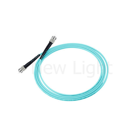 خرید ST-ST Multimode Fiber Optic Patch Cable OM3 2.0 یا 3.0 میلی متری Aqua Color Simplex online manufacture