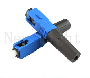 خرید پیکربندی ISO UPC مدل Quick Connector 90N استحکام کششی برای کابل 0.9 / 2.0 / 3.0 online manufacture