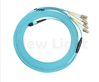 خرید 12 هسته MPO زن به LC فینک فیبر نوری MPO MTP پچ کادو online manufacture