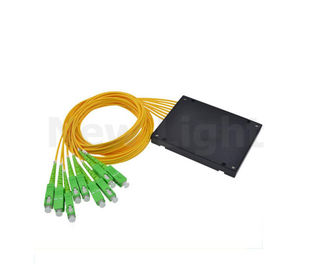 خرید 1.5 M 1: 2/4/6/8/16/32 SC / APC فیبر نوری Splitter WDM تک حالت online manufacture