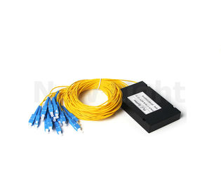 خرید WDM Splitter 1x2 / 4/6/8/16/32/64 SC / PC Split Mode Single Mode online manufacture