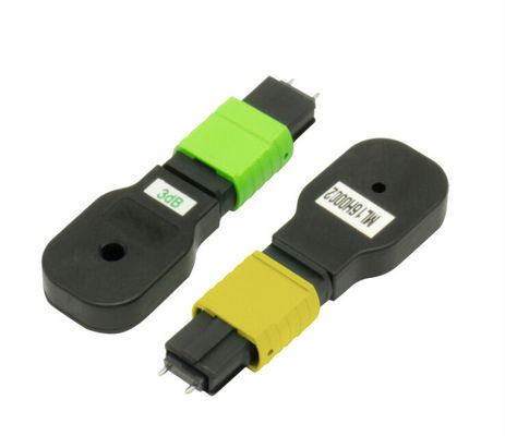 خرید 12 هسته MPO MTP Fiber Optic Attenuator با 1-30 dB Attenuation برای برنامه های کاربردی تک حالت online manufacture
