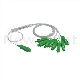 خرید CE فیبر نوری شکاف 1x2 / 1x4 / 1x8 / 1x16 / 1x32 / 1x64 SC APC نوری شکاف online manufacture