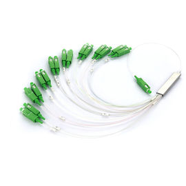 خرید 0.5 متر 1 X 16 SC APC فیبر نوری شکاف FTTH / CATV Spliter 3 سال گارانتی online manufacture