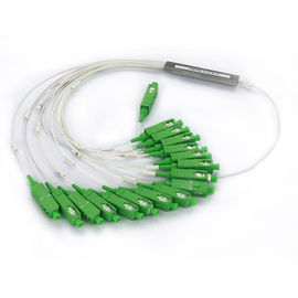 خرید نازک فیبر نوری Splitter تنها حالت 1 X 16/32 SC APC اتصالات online manufacture