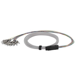 خرید 3 M فیبر نوری Pigtail، ST سفید Commom Tube محدود فیبر نوری Pigtails online manufacture