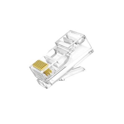 خرید کانکتورها و دوشاخه‌های اترنت RJ45 برای CAT5e، CAT6، CAT7 عمده برای شبکه‌های پهنای باند بالا online manufacture