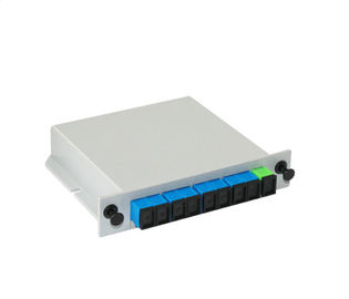 خرید 1 X 8 SC / UPC فیبر نوری فیبر توزیع قاب با دقت بالا نصب و راه اندازی آسان online manufacture