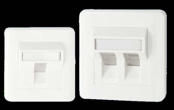 خرید 40Gbps Backbones CAT7 Socket با پهنای باند 600MHz و پشتیبانی PoE++ برای High-Speed Network Wall Plate Switch online manufacture