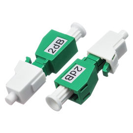 خرید LC / APC تک حالت Attenuator 2dB / 5dB مرد - زن با رنگ سبز online manufacture