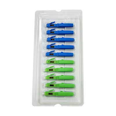 خرید LC Fiber Optic Fast Connector با ≤ 0.3 dB Insertion Loss قطر کابل 0.9mm و ≥ 50 dB Return Loss برای شبکه های نوری با عملکرد بالا online manufacture