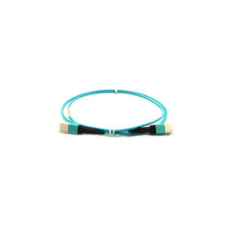 خرید نوع B MPO - MPO پچ بند 3.3 فوت OM3 فیبر چند منظوره 8 هسته فیبر برای QSFP + فرستنده online manufacture