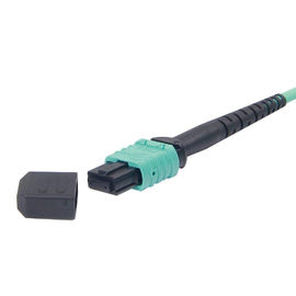 خرید 3.3ft MPO MTP کابل طراحی تراکم بالا 40GbE 8 هسته برای گیرنده QSFP online manufacture