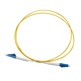 خرید SC / UPC - LC / UPC SM سمپلین فیبر نوری فیبر نوری زرد PVC / LSZH / OFNR online manufacture