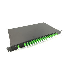 خرید جعبه 1U E2000 APC FTTH ورق گالوانیزه جعبه کابل توزیع 19 اینچ با آداپتور online manufacture