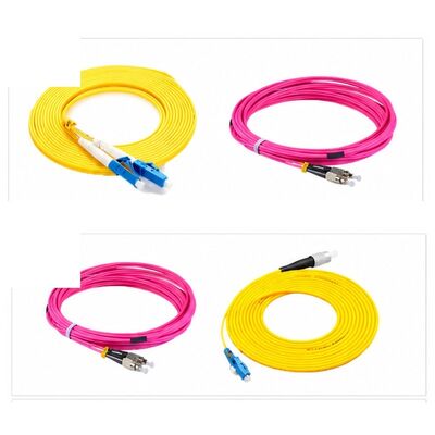 خرید 0.9mm Tight Buffer 2.0mm Standard 3.0mm Rugged Simplex Fiber Optic Pigtail SC LC OS2 برای جفت بندی ODF online manufacture