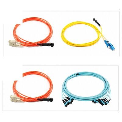 خرید 12 رنگ کد شده فیبر نوری پیگتیل با کانکتور SC APC برای کاربردهای تک حالته OS2 online manufacture